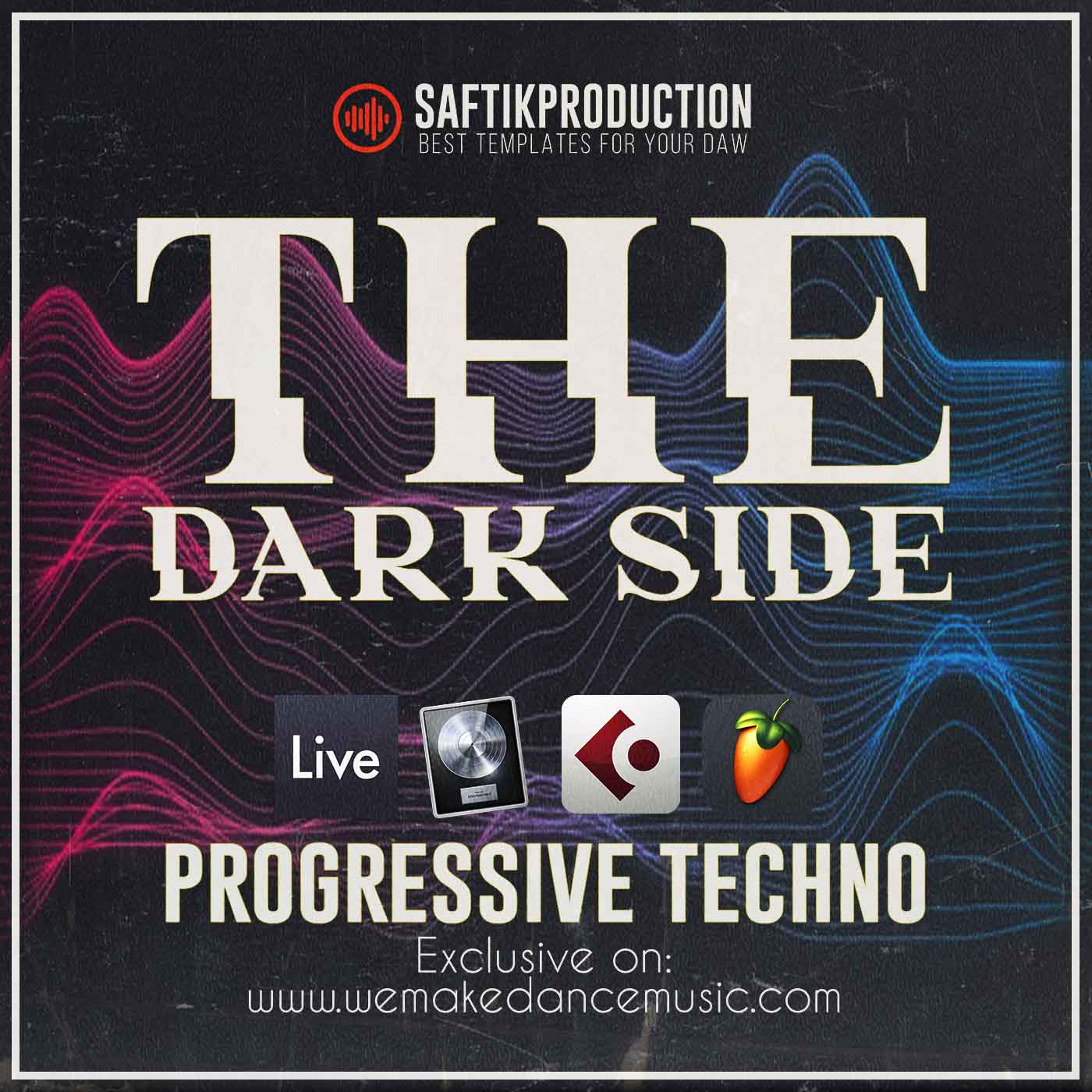 The Dark Side - Progressive Techno Template for Ableton Live, Logic Pr