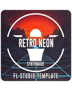 Retro 80s Synthwave Neon Fl Studio 20 Template