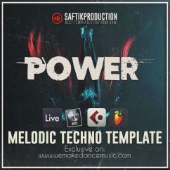 Power - Melodic Techno Template for Ableton Live, Logic Pro X, Cubase and FL Studio