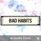 Bad Habits - Ed Sheeran - Acapella Cover