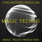 Magic Techno (STEMS, Mastering, Presets, MIDI)