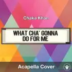 What Cha' Gonna Do For Me (Chaka Khan) - Acapella Cover