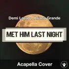 Met Him Last Night (Demi Lovato, Ariana Grande) - Acapella Cover