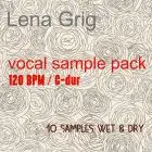 Lena Grig - Vocal pack [120 BPM/C-dur]Vocal Packs