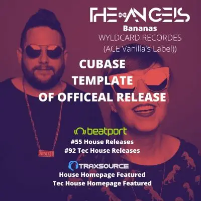 The Angels - Bananas *Official Release Template* (WYLDCARD  RECORDS))Logic Pro Templates