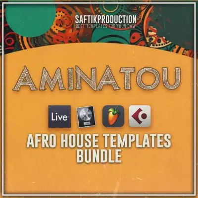 Animatou - Afro House Templates Bundle for Ableton Live, Logic Pro X, Cubase and FL StudioAbleton Templates, Logic Pro Templates, FL Studio Templates, Cubase Templates, Bundles