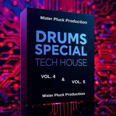Drums Special Tech House Vol.4 & Vol.5Sample Packs