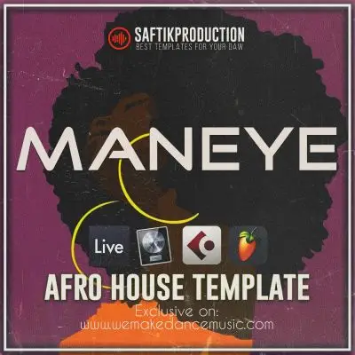 Maneye - Afro House Template for Ableton Live, Logic Pro X, FL Studio and CubaseAbleton Templates, Logic Pro Templates, FL Studio Templates, Cubase Templates