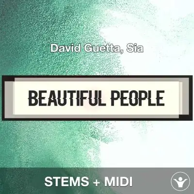 Beautiful People - David Guetta, Sia - Stems+MidiAudio STEMS, MIDI FIles