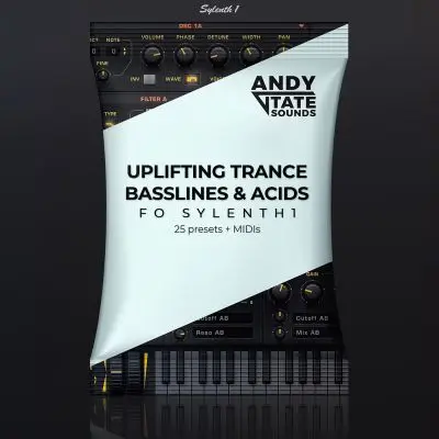 Andy Tate Sounds – Uplifting Trance Bassline & AcidsMIDI FIles