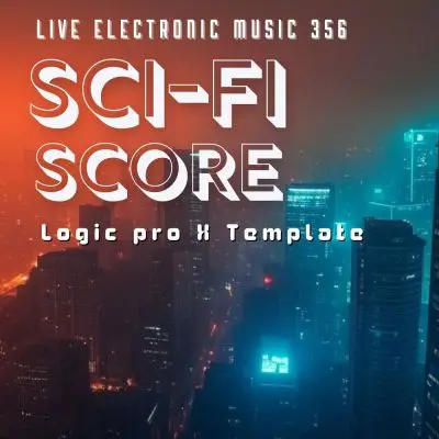Vangelis Sci-fi Film Score Template for Logic Pro X | Live Electronic Music 356Logic Pro Templates