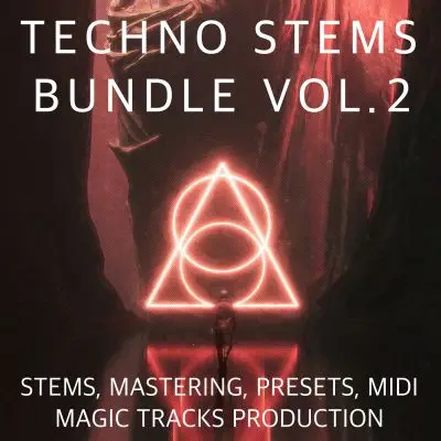 Techno STEMS Bundle Vol.2 (STEMS, Mastering, Presets, MIDI)Bundles, Audio STEMS, MIDI FIles