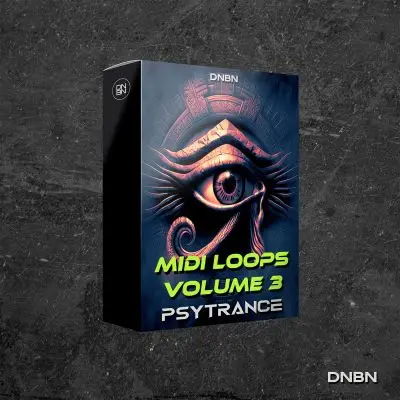 Psytrance Midi Loops Vol 3 - DNBNMIDI FIles