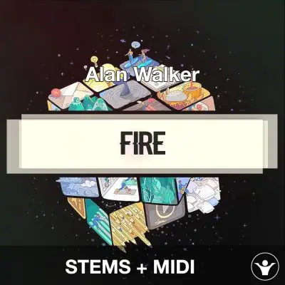 Fire! - Alan Walker - STEMS + MIDIAudio STEMS, MIDI FIles
