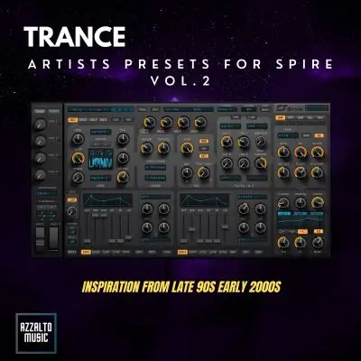 Trance Artists Presets for Spire by Sunset Vol.2Sample Packs
