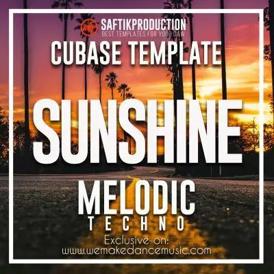 Sunshine - Cubase Melodic Techno Template (in style of Artbat)Cubase Templates