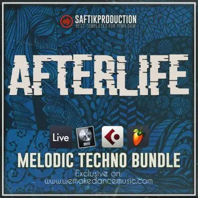 Afterlife - Melodic Techno Bundle for all DAW'sAbleton Templates, Logic Pro Templates, FL Studio Templates, Cubase Templates, Bundles