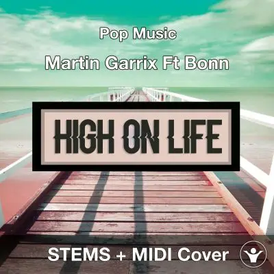 High On Life - Martin Garrix Ft Bonn - STEMS + MIDI Cover Audio STEMS
