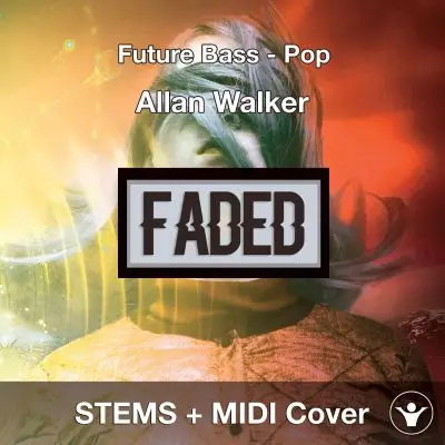 Alan Walker - Faded STEMS + MIDI Cover Audio STEMS