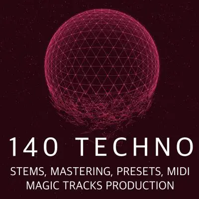 140 Techno (STEMS, Mastering, Presets, MIDI)Audio STEMS