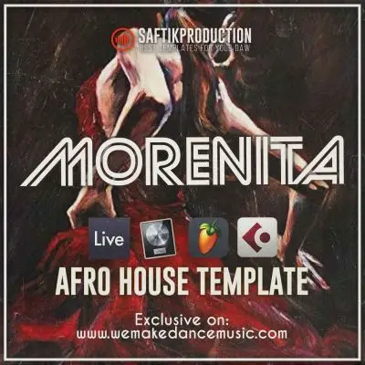 Morenita - Afro House Template for Ableton LIve, Logic Pro X, Cubase and FL StudioAbleton Templates, Logic Pro Templates, FL Studio Templates, Cubase Templates