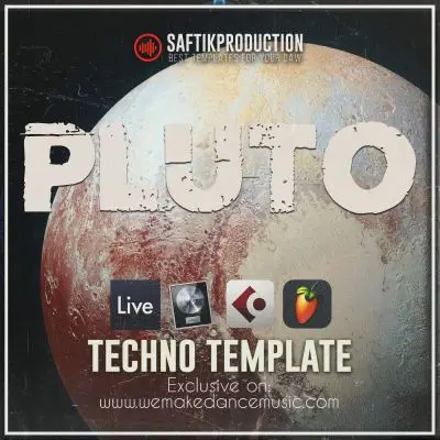 Pluto - Techno Template for Ableton Live, Logic Pro X, Cubase and FL StudioAbleton Templates, Logic Pro Templates, FL Studio Templates, Cubase Templates