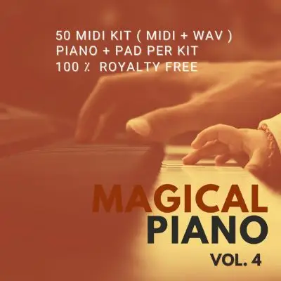 Magical Pianos Vol 4 (MIDI-WAV)Sample Packs, MIDI FIles