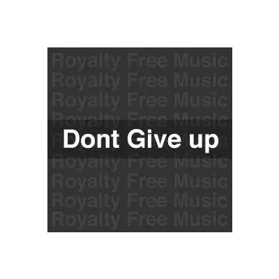 Don't Give Up (Master)Stock Music