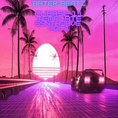 Synthwave Music Project - CUBASE 11 TemplateCubase Templates
