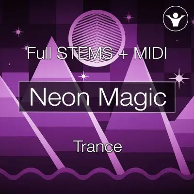 Neon Magic Trance (STEMS, Mastering, Pesets, MIDI)Audio STEMS
