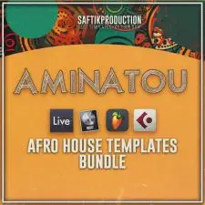 Animatou - Afro House Templates Bundle for Ableton Live, Logic Pro X, Cubase and FL Studio