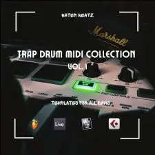 Trap Drums Midi Collection vol. 1