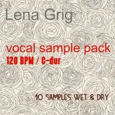 Lena Grig - Vocal pack [120 BPM/C-dur]