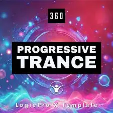 Dreamy Progressive Trance Logic Pro X Template - Live Electronic Music 360