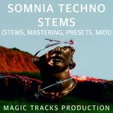 Somnia Techno (STEMS, Mastering, Presets, MIDI)