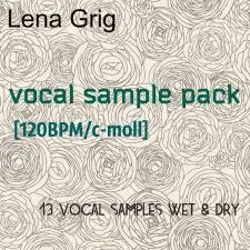 Lena Grig - Vocal pack [120 BPM/c-moll]