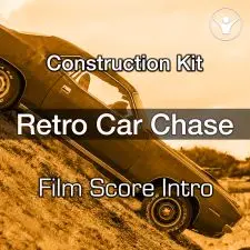 Retro Car Chase Intro