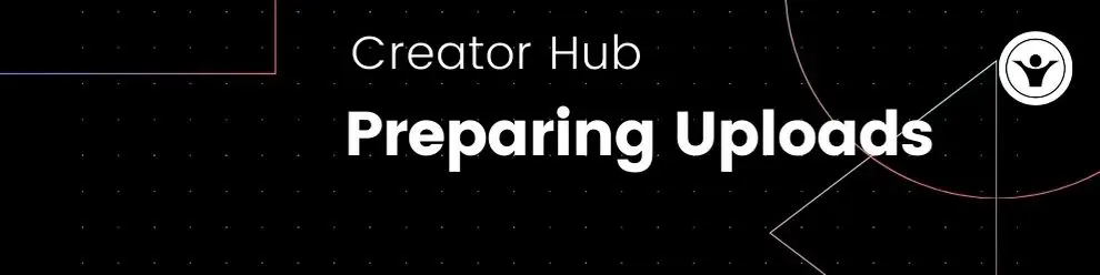 Preparing your Templates / Projects for upload